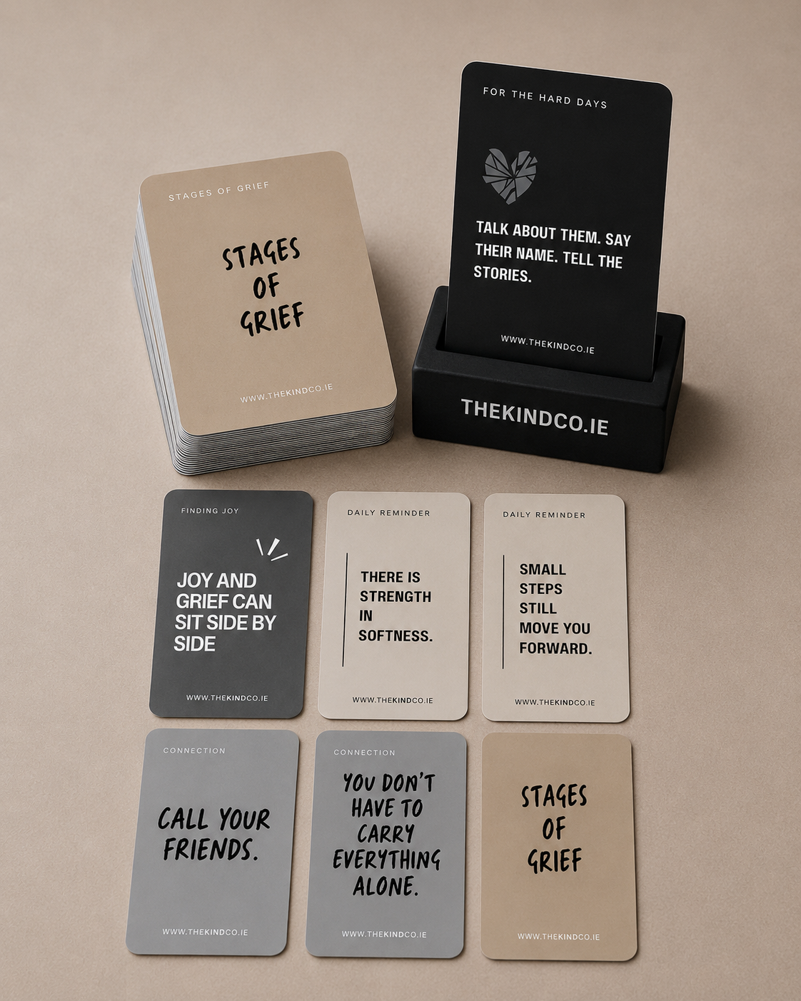 GRIEF CARDS - Kind Words for Difficult Days